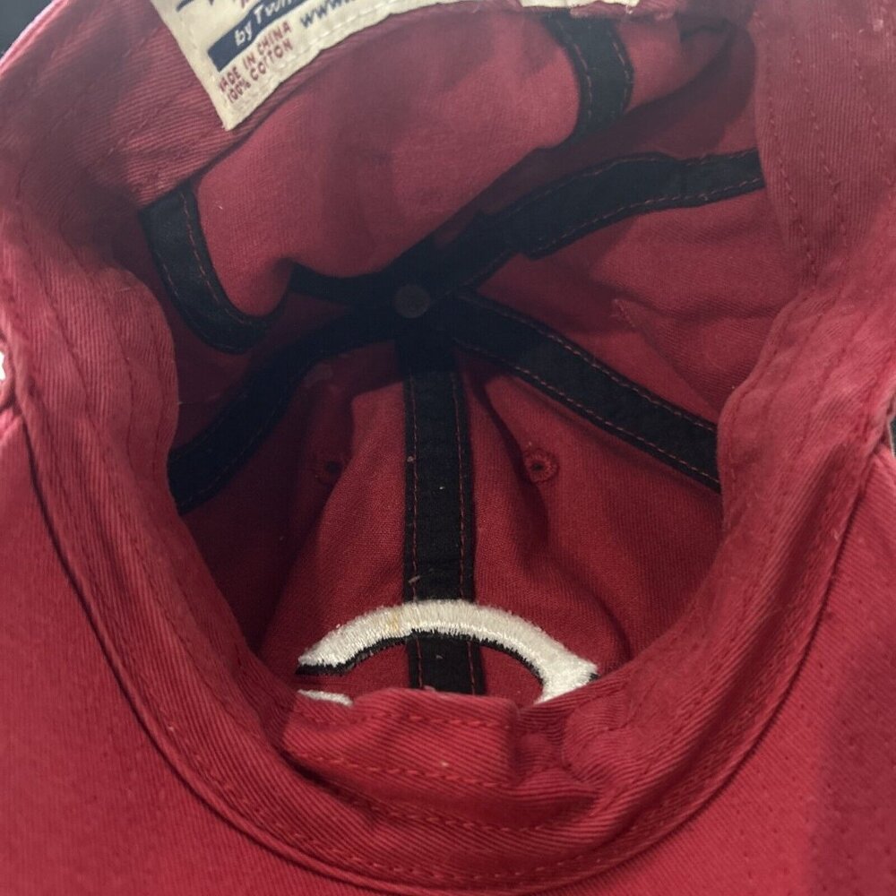 The Franchise Cincinnati Reds Baseball Cap Mens Fitted S Red 6 Panel Logo - Picture 7 of 9